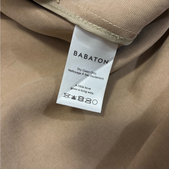 Aritzia Babaton Lawson Trench Coat Tan - Picture 8 of 12